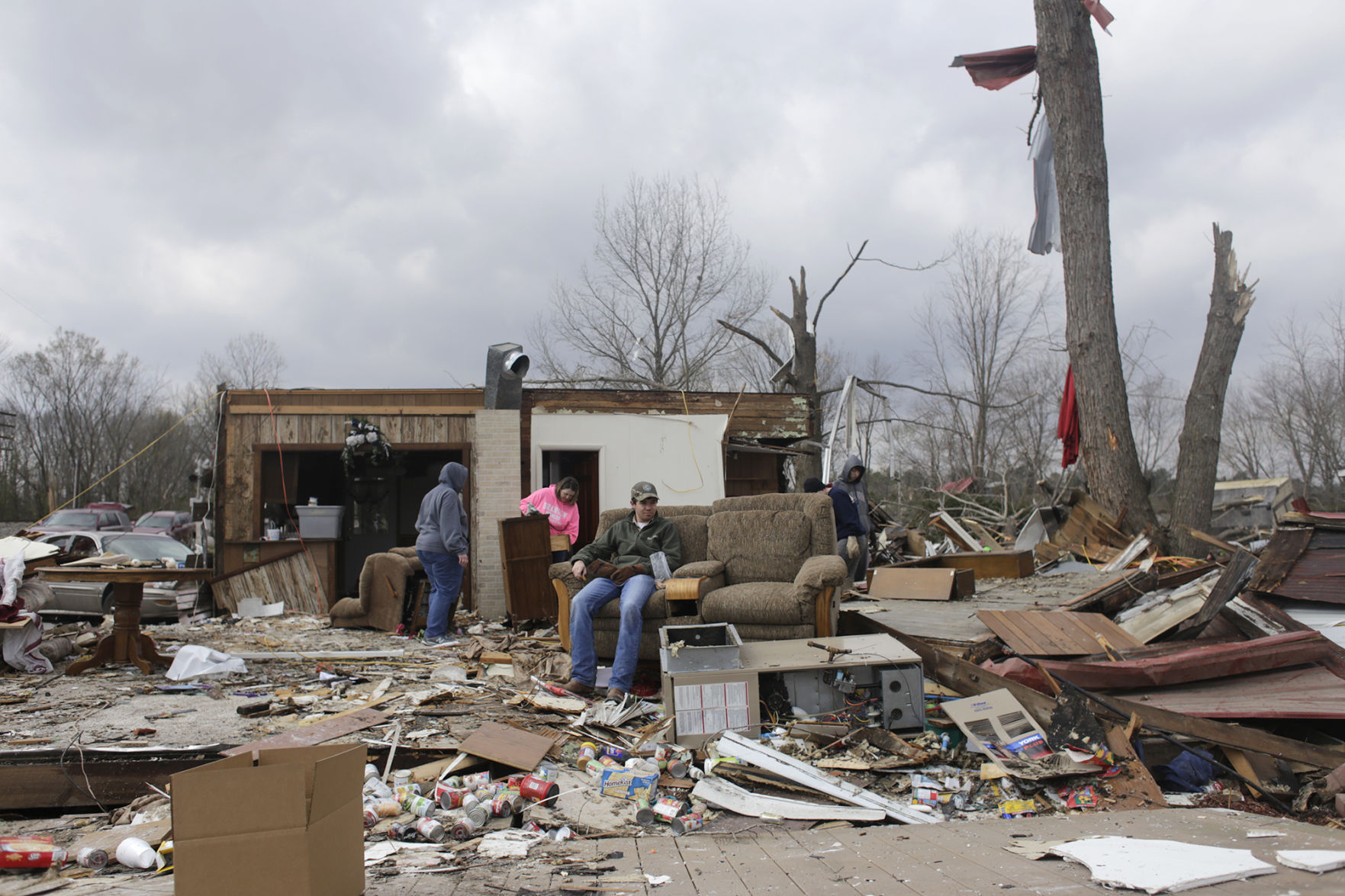 Elkville tornado damage